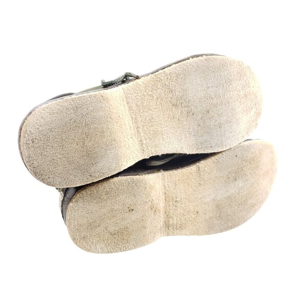 Orvis Mens Size 8 Green Canvas Wading Fishing Felt Bottom Boots - Picture 8 of 9